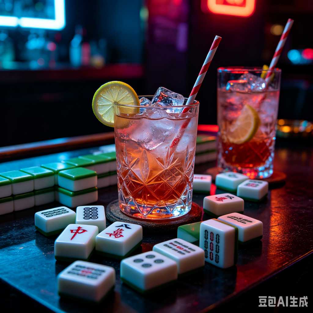 transparent acrylic mahjong set