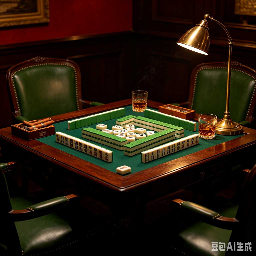 classic text mahjong set