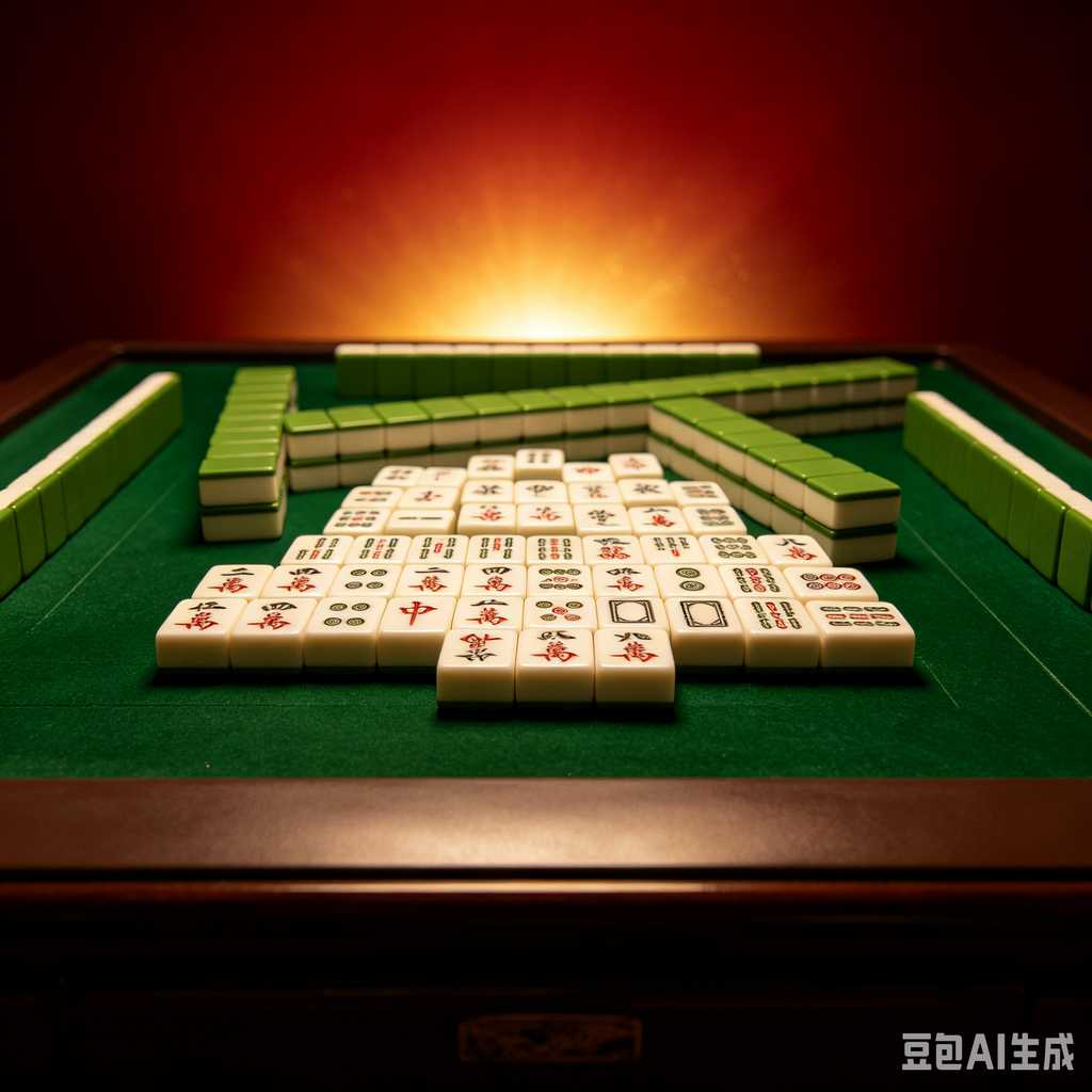 vintage gift mahjong set