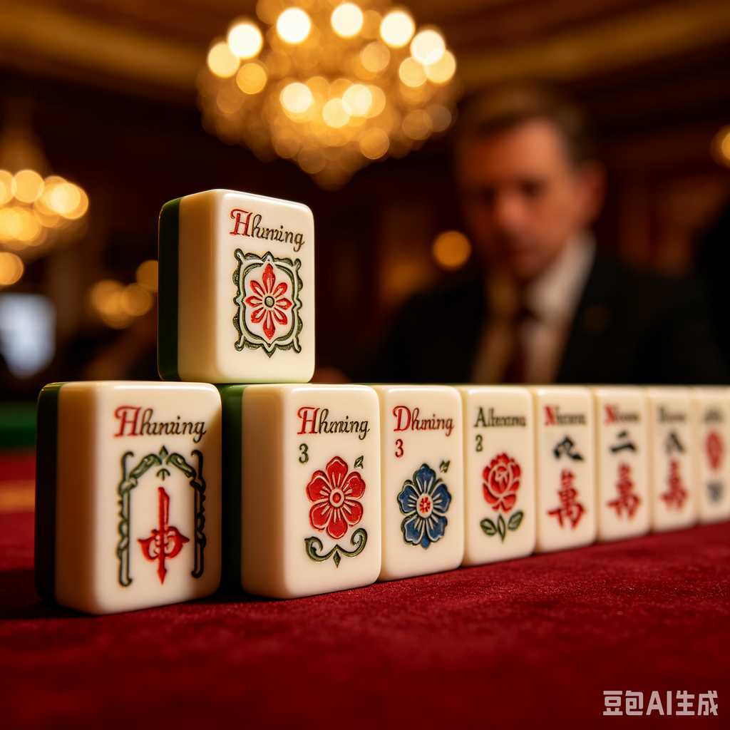 imported chinese mahjong set